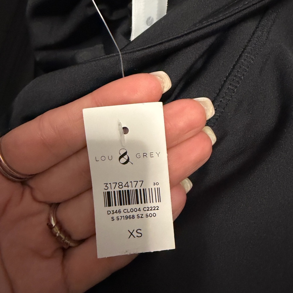 NWT |Lou & Grey Signature Softblend Black High Rise Leggings | Size XS - Picture 7 of 7